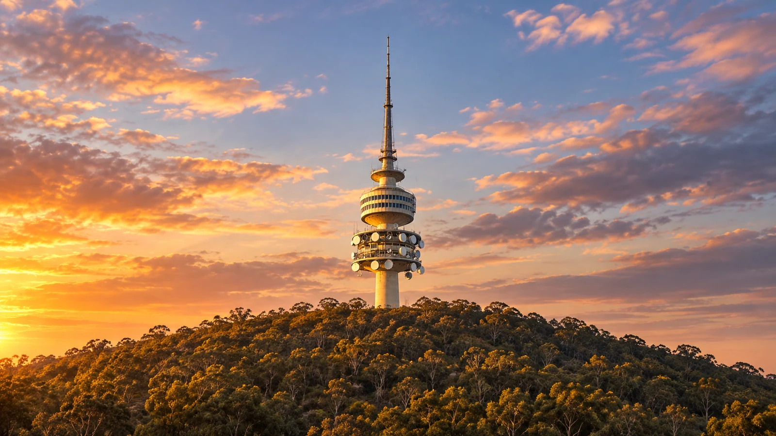 Telstra Tower on Black Mountain