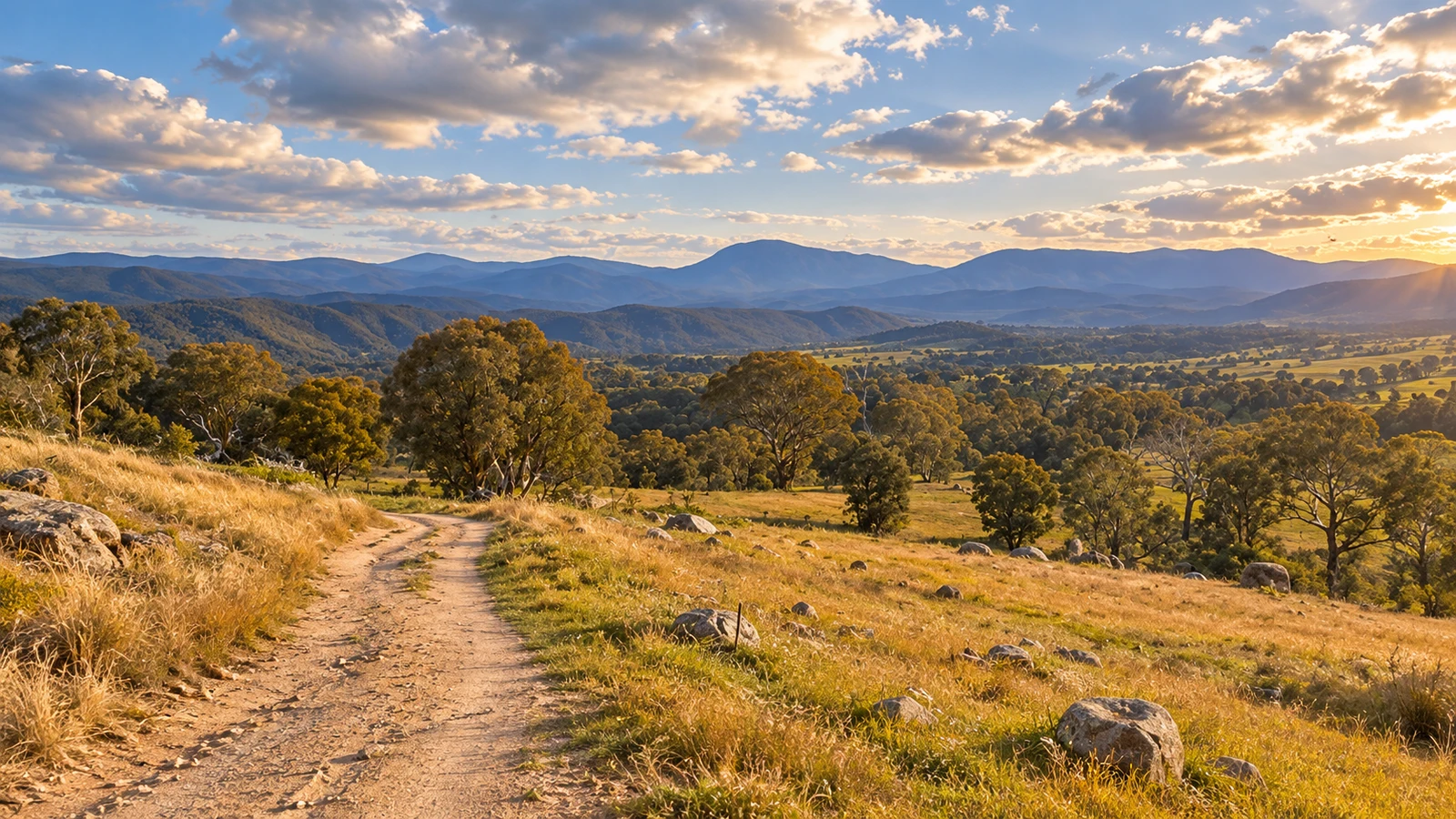 Cooleman Ridge and the Brindabella ranges